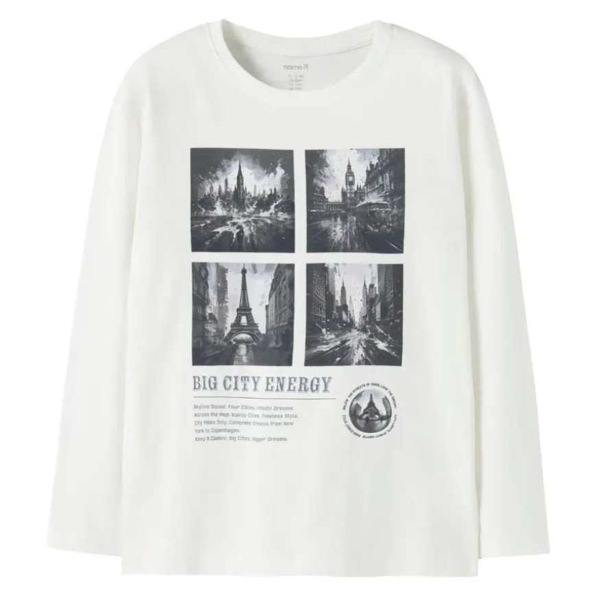 Camisetas manga larga Name-it Nkmvoto Ls Nreg Top