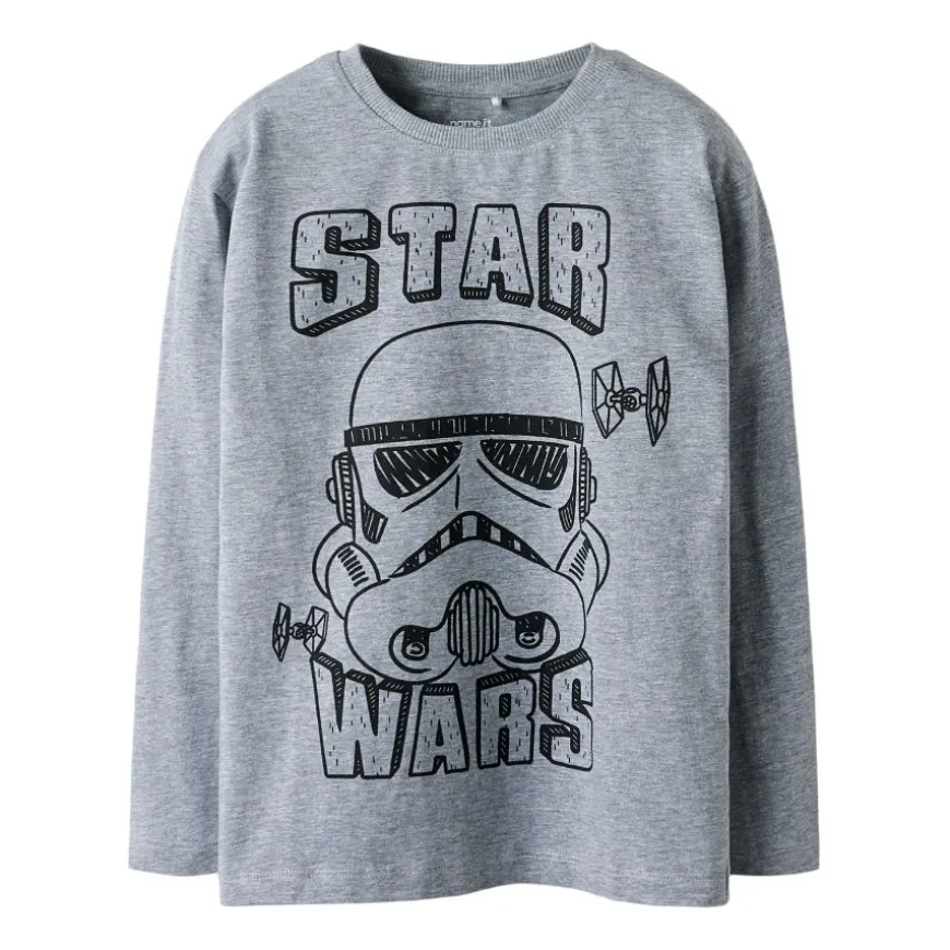 Camisetas manga larga Name-it Nkmvolt Starwars Ls Top Bfu