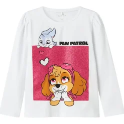 Camisetas manga larga Name-it N.U. Nmfjoana Paw Ls Top Box Noos Cplg