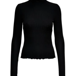 Camisetas manga larga Only Onlemma L S High Neck Top Noos Jrs