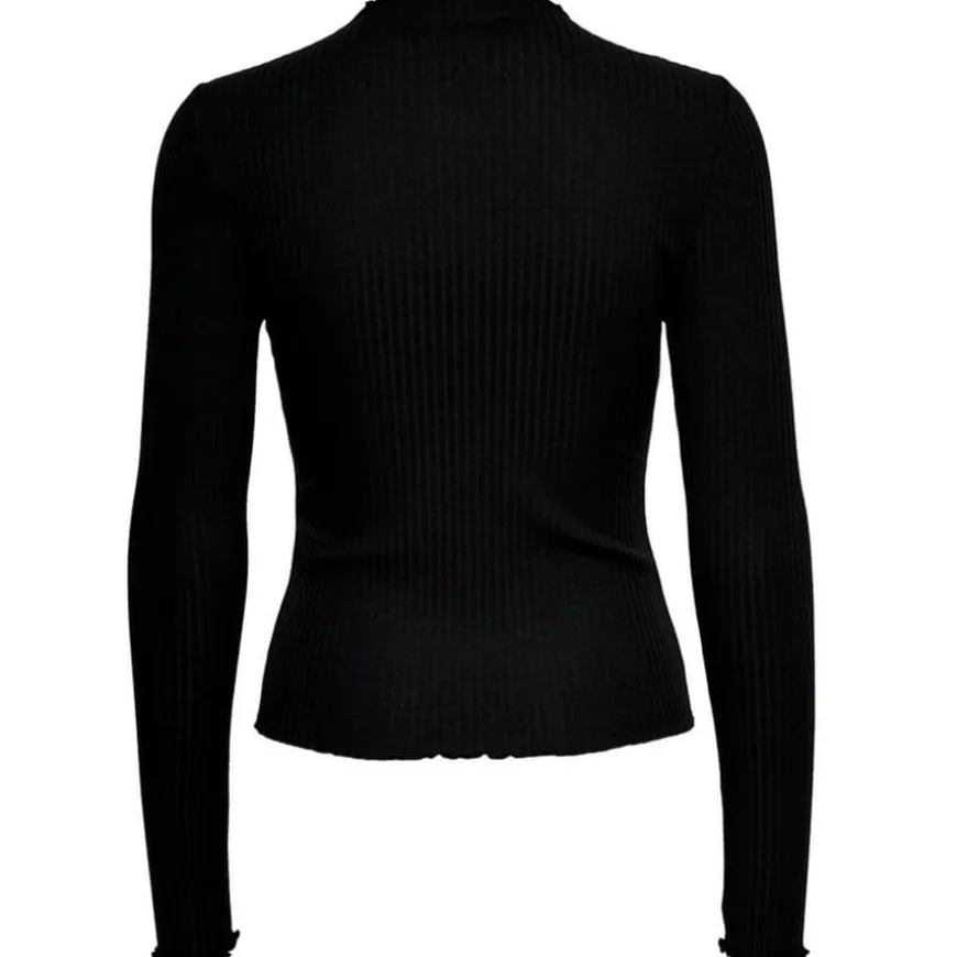 Camisetas manga larga Only Onlemma L S High Neck Top Noos Jrs
