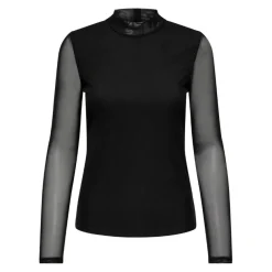 Camisetas manga larga Only Onlerica Life Mesh L S Top Jrs Noos