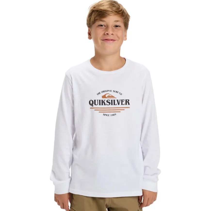 Camisetas manga larga Quiksilver Ev Type Line Ls Youth