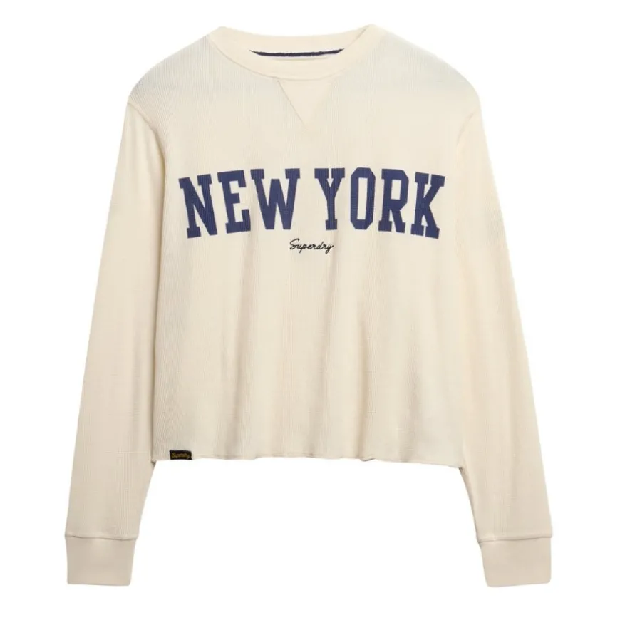 Camisetas manga larga Superdry Ath Essential Graphic Ls Top