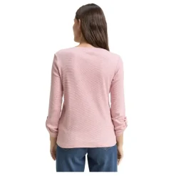 Camisetas manga larga Tom tailor T-Shirt Stripe Henley