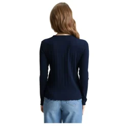 Camisetas manga larga Tom tailor Pointelle Longsleeve T-Shirt