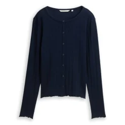 Camisetas manga larga Tom tailor Pointelle Longsleeve T-Shirt