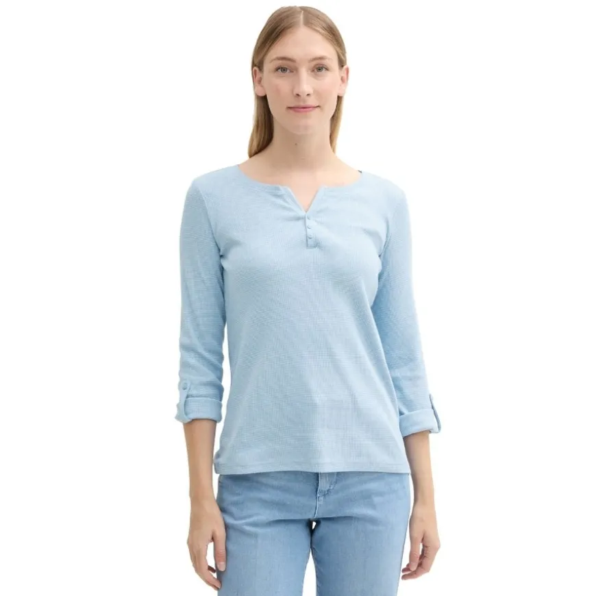 Camisetas manga larga Tom tailor Henley