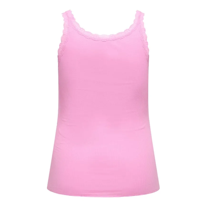 Camisetas sin mangas Carmakoma Carsara Sharai Lace Tank Top Jrs Noos