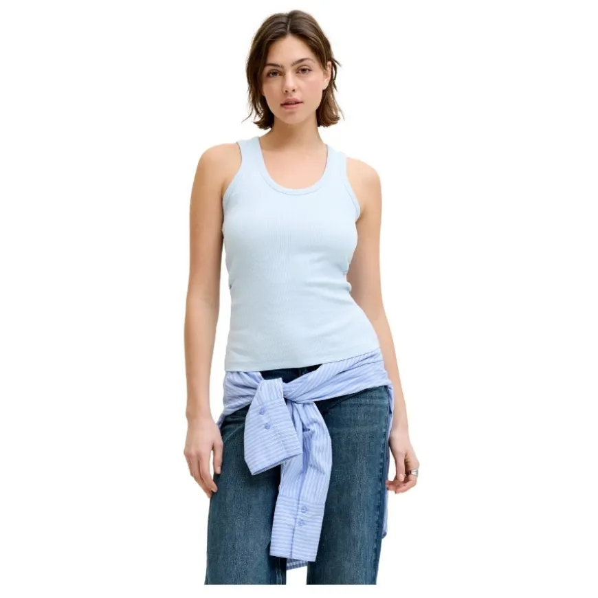 Camisetas sin mangas Jjxx Jxfrida Sl U-Neck Top Jrs Noos