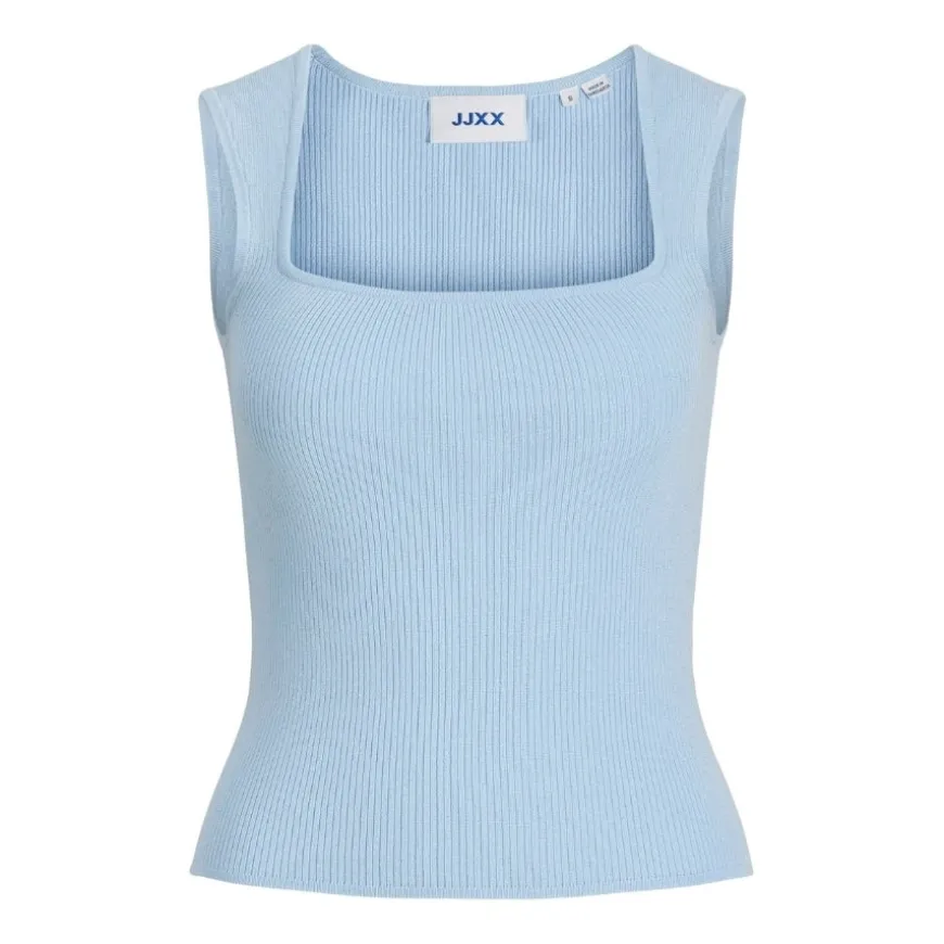 Camisetas sin mangas Jjxx Jxposie Square Neck Top Knit