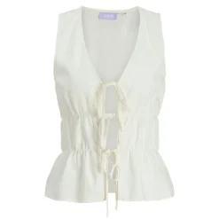Camisetas sin mangas Jjxx Jxalmira Linen Blend Tie Sl Top Wvn Ln