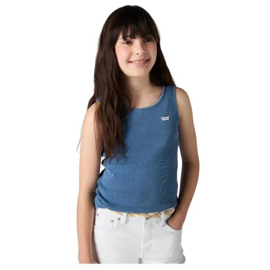 Camisetas sin mangas Levis kids Lvg Meet And Greet Indigo Tank
