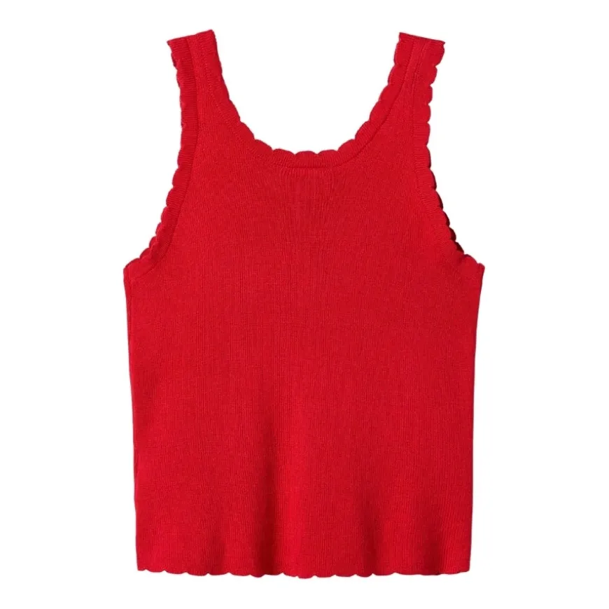 Camisetas sin mangas Name-it Nkffilisa Knit Strap Top