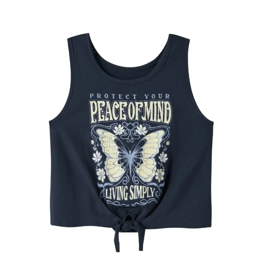 Camisetas sin mangas Name-it Nkfvaya Sl Crop Top