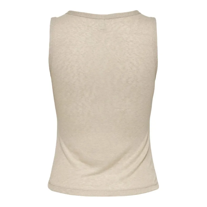 Camisetas sin mangas Only Onldalila S L U-Neck Top Jrs