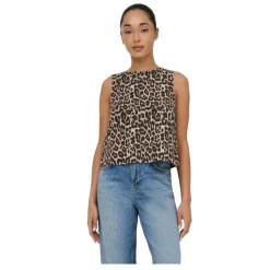 Camisetas sin mangas Only Onldorsi Aris Sl Loose Top Wvn Cc