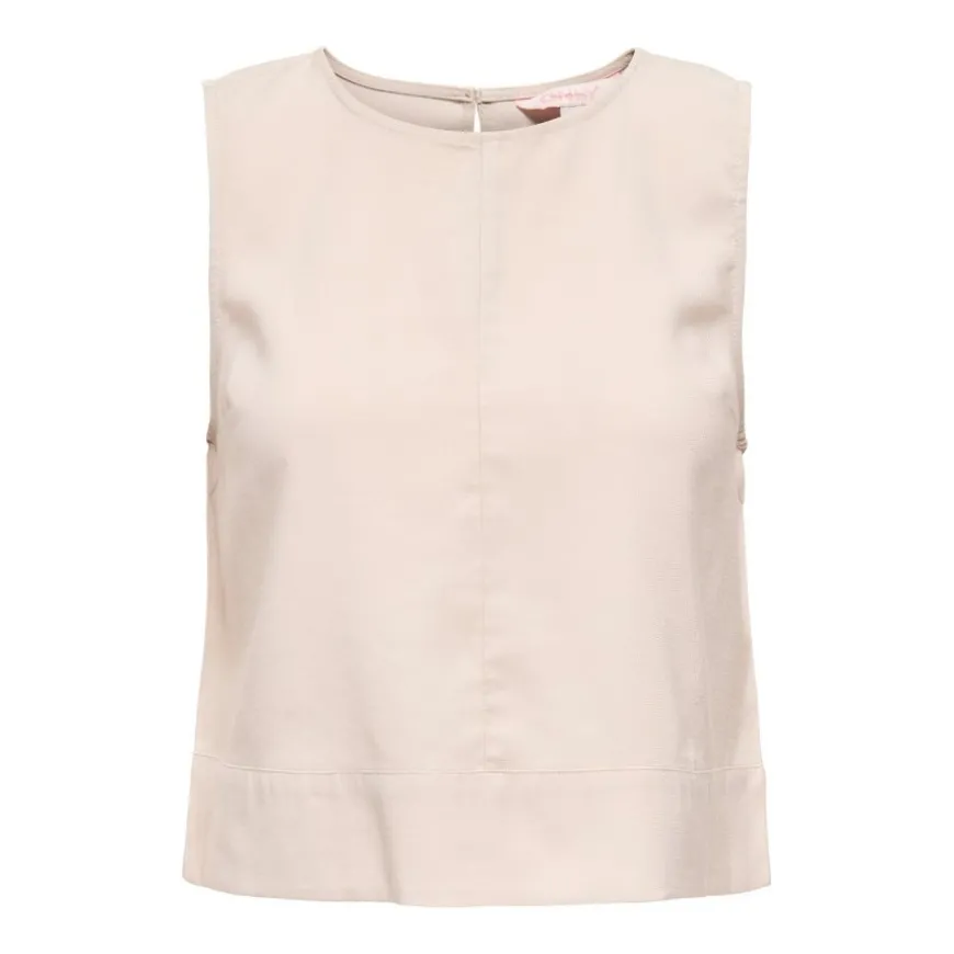 Camisetas sin mangas Only Onldorsi Aris Sl Loose Top Wvn Cc