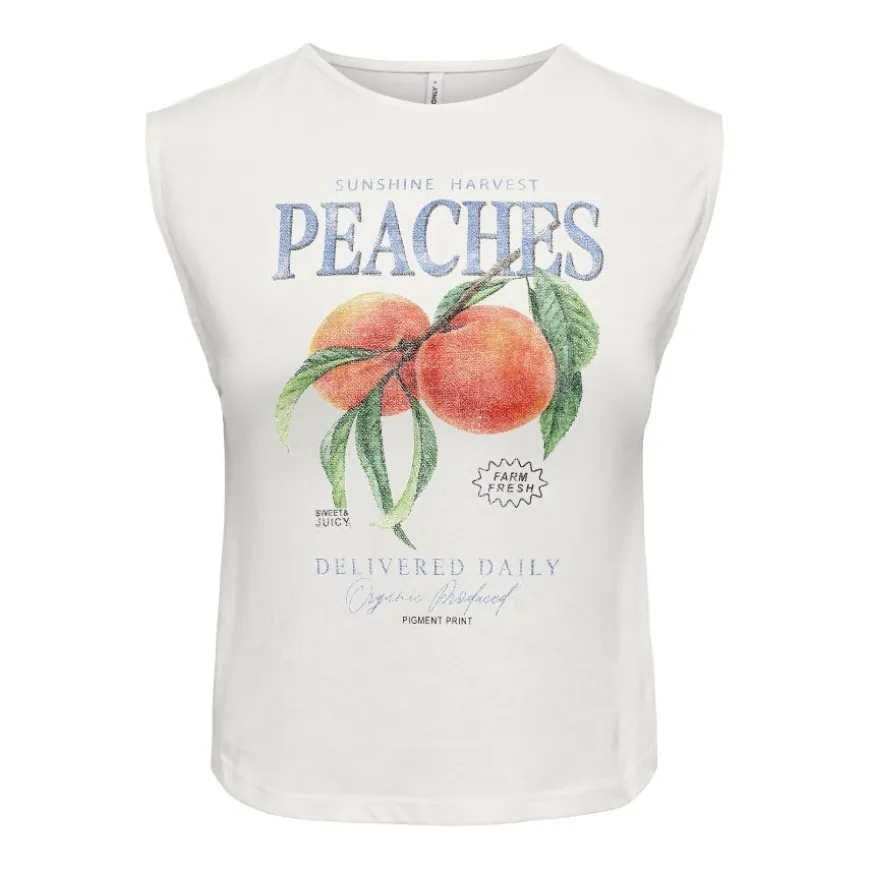 Camisetas sin mangas Only Onlanica S L Tank Top Box Jrs