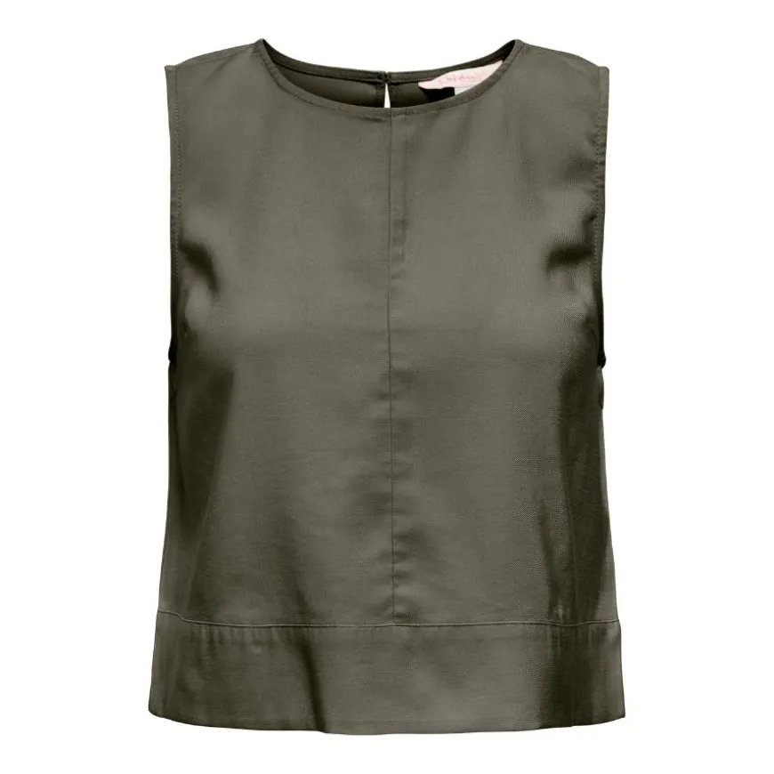 Camisetas sin mangas Only Onldorsi Aris Sl Loose Top Wvn Cc