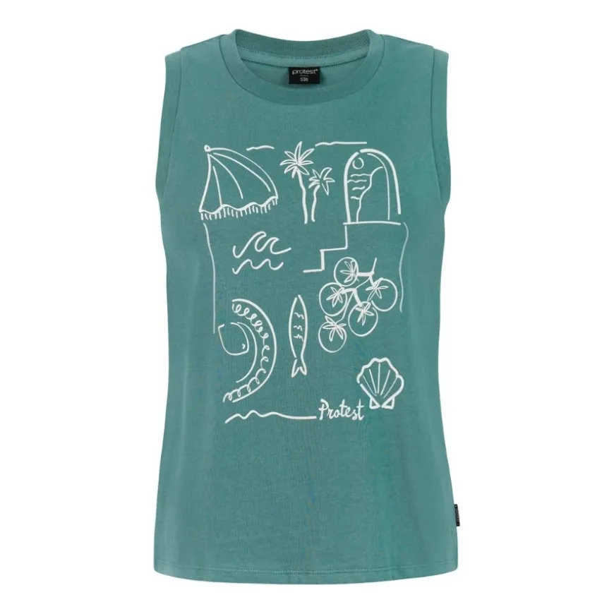 Camisetas sin mangas Protest W Another Singlet