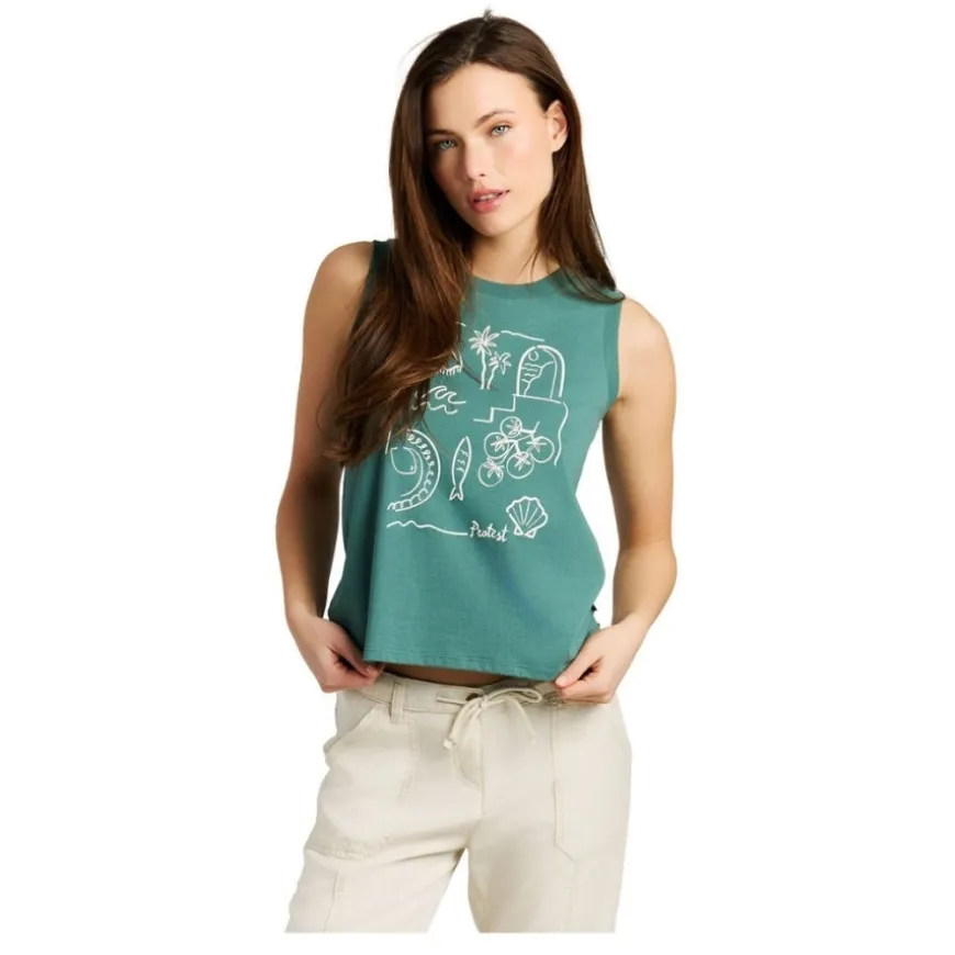 Camisetas sin mangas Protest W Another Singlet