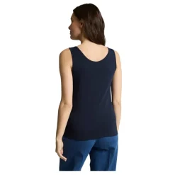 Camisetas sin mangas Tom tailor T-Shirt Top Crew Neck