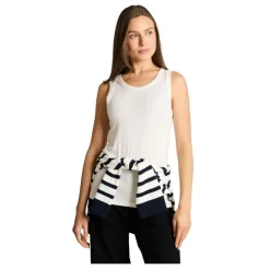 Camisetas sin mangas Tom tailor T-Shirt Rib Top