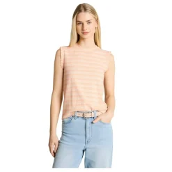 Camisetas sin mangas Tom tailor Striped Rib Top