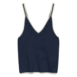 Camisetas sin mangas Vero moda Vmnewlexsun Contrast Sl V-Neck Top
