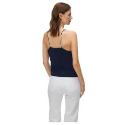 Camisetas sin mangas Vero moda Vmnewlexsun Contrast Sl V-Neck Top