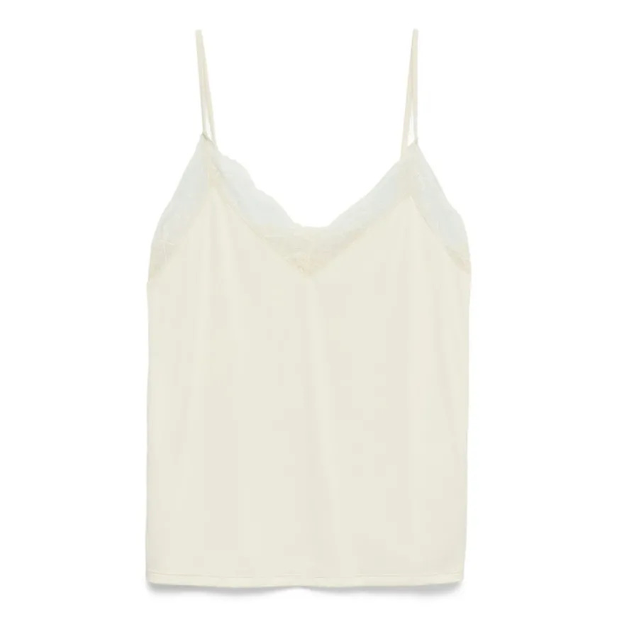 Camisetas sin mangas Vero moda Vmkaren Singlet Lace Top Jrs Btq