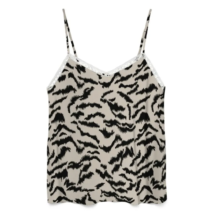 Camisetas sin mangas Vero moda Vmmenny Lace Singlet Wvn Ga