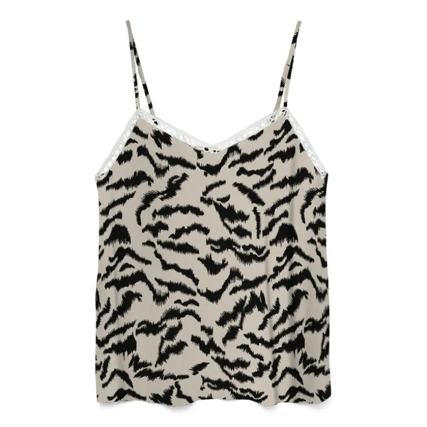 Camisetas sin mangas Vero moda Vmmenny Lace Singlet Wvn Ga