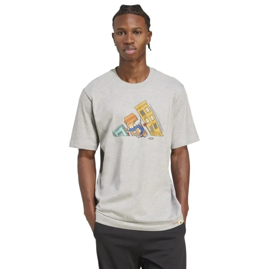 Camisetas manga corta Adidas M Ddl Skate T