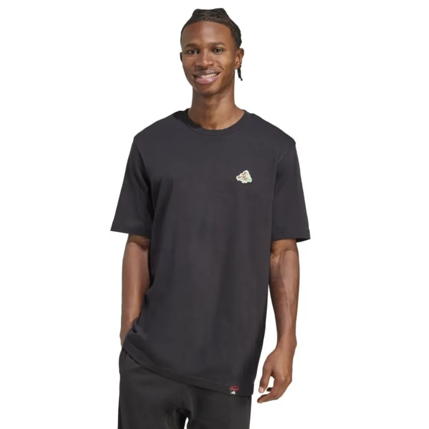 Camisetas manga corta Adidas M Pizza Trim T