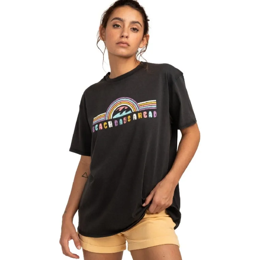 Camisetas manga corta Billabong Rainbow Days J Tees Blk