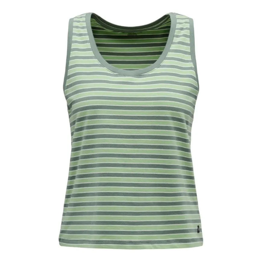 Camisetas manga corta Black diamond W Bd Stripe Tank Long
