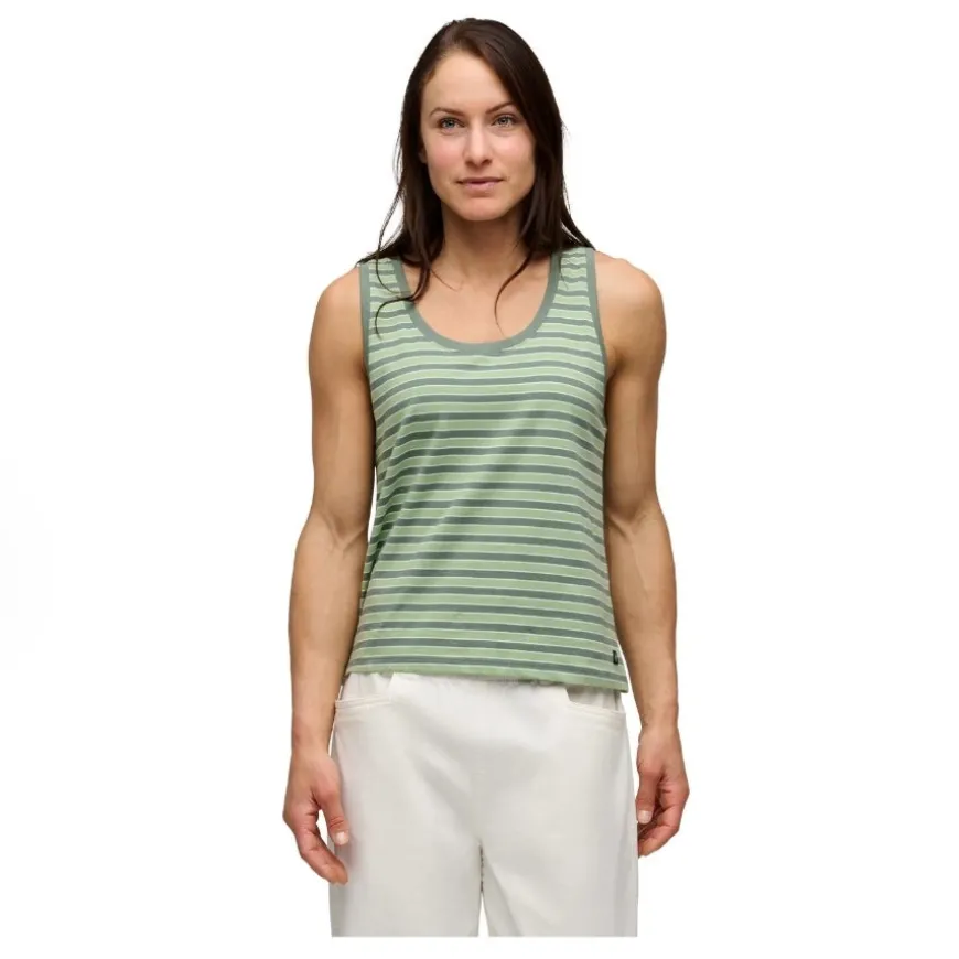 Camisetas manga corta Black diamond W Bd Stripe Tank Long