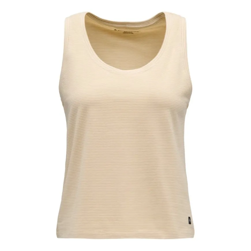 Camisetas manga corta Black diamond W Bd Stripe Tank Long