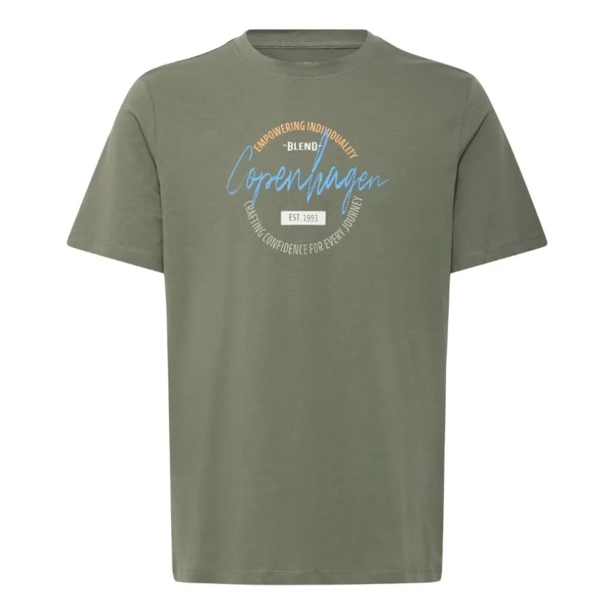 Camisetas manga corta Blend Bhknut Logo S S Tee
