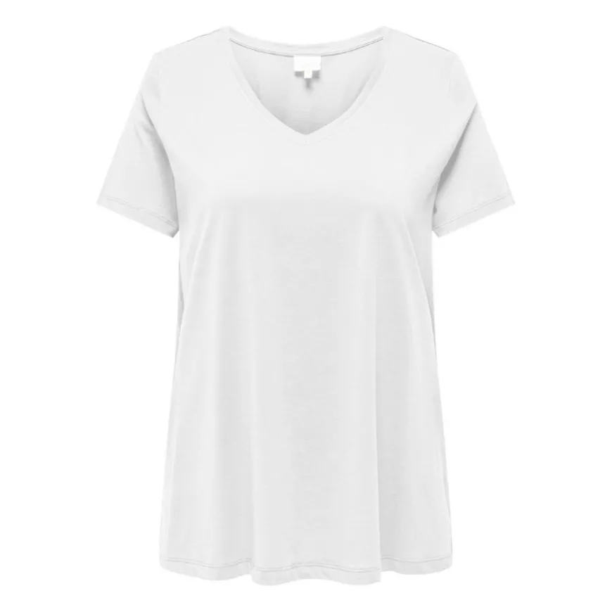 Camisetas manga corta Carmakoma Carbonnie Life S S V A-Shape Tee Noos