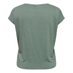 Camisetas manga corta Carmakoma Carclaudia S S Glitter Top Noos