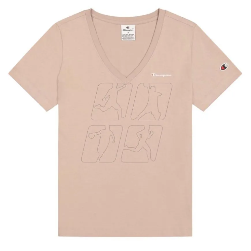 Camisetas manga corta Champion V-Neck T-Shirt