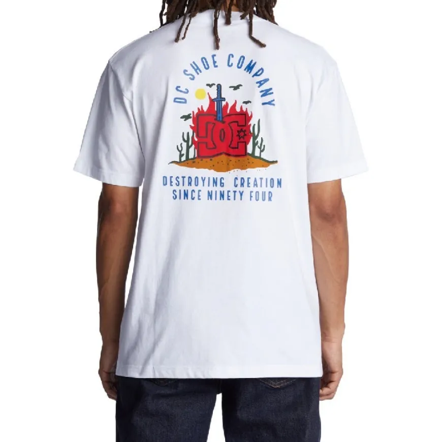 Camisetas manga corta Dc shoes Stuck On You M Tees Wbb0