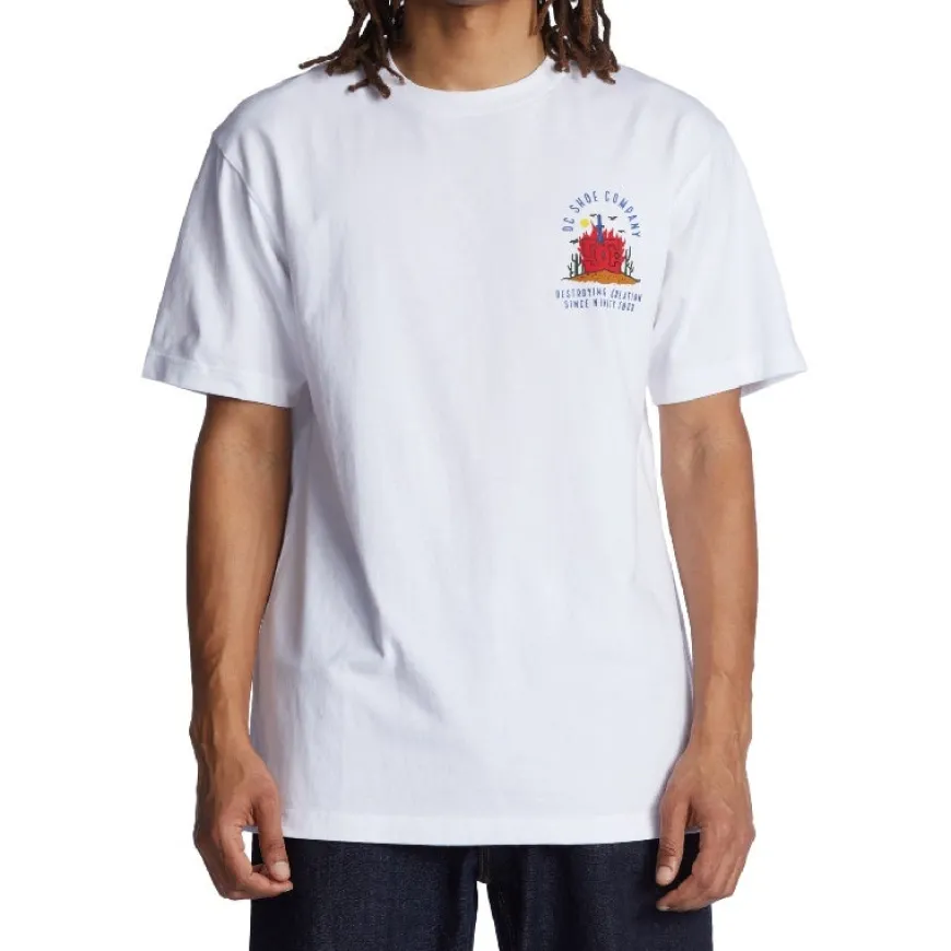 Camisetas manga corta Dc shoes Stuck On You M Tees Wbb0