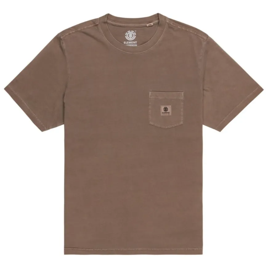 Camisetas manga corta Element Basic Pocket Pgmnt (Tnt0)