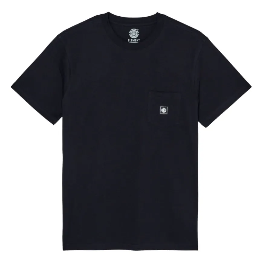 Camisetas manga corta Element Icon Label Pocket Ss