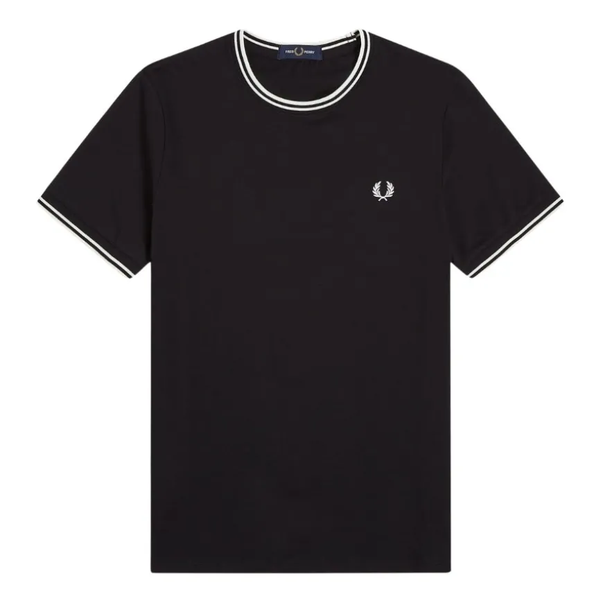 Camisetas manga corta Fred perry Twin Tipped T-Shirt