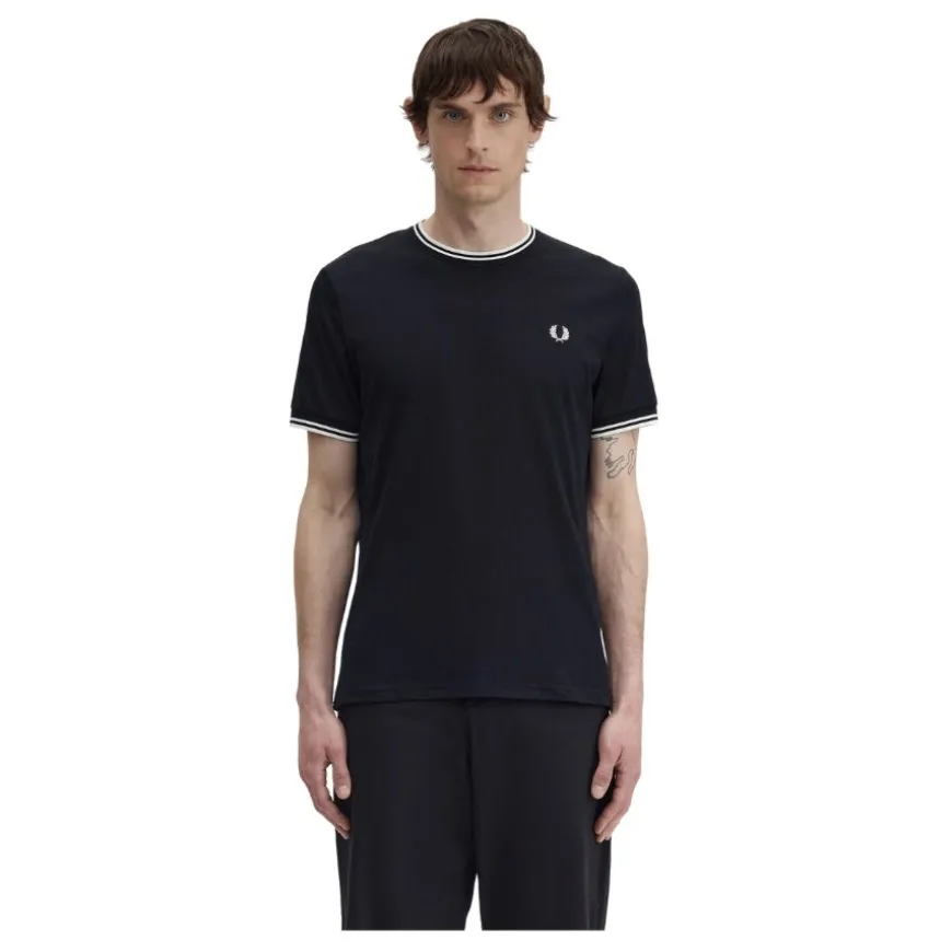 Camisetas manga corta Fred perry Twin Tipped T-Shirt